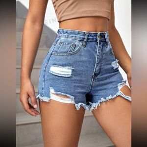 Shein denim shorts